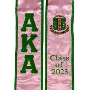 Alpha Kappa Alpha Class of 2025 Graduation Stole Sash